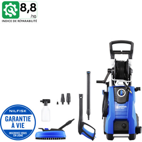 Nilfisk Nettoyeur haute pression E 145.4-9 POWER X-TRA avec nettoyeur terrasse Power Patio