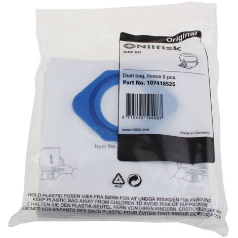 Nilfisk - sac aspirateur fleeze gm80 / gm90 - 107418525 -