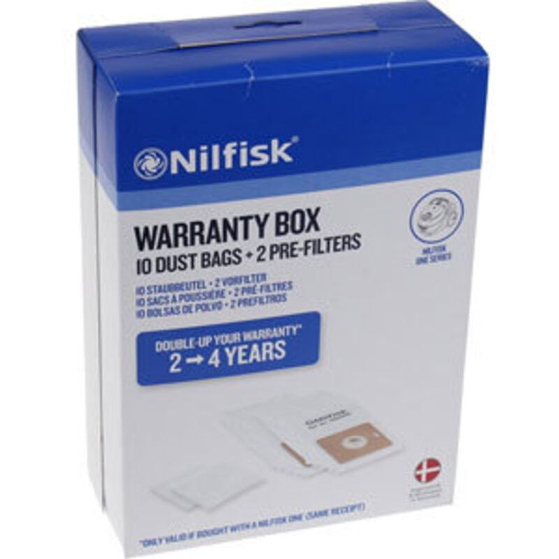 Sac aspirateur neo warranty box - 10pcs + 2 filtres - - Nilfisk