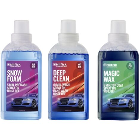 Nilfisk - sdm kit ( snowfoam+deepclean+magic wax) - 125300444 - 5715492223466