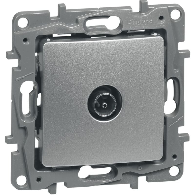 Legrand - tv male etoile 2DB argent 096678