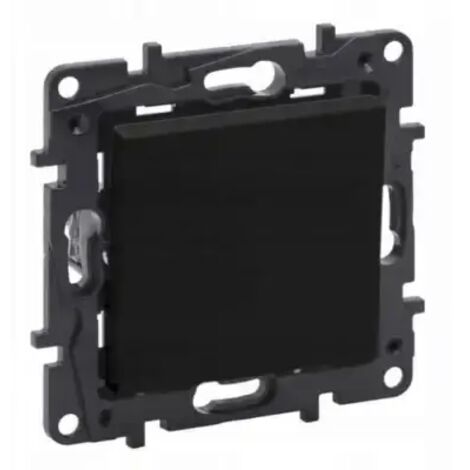 NILOE STEP BLACK MÓDULO CONECTOR CRUZADO TERMINALES DE TORNILLO 10AX 250V 863507