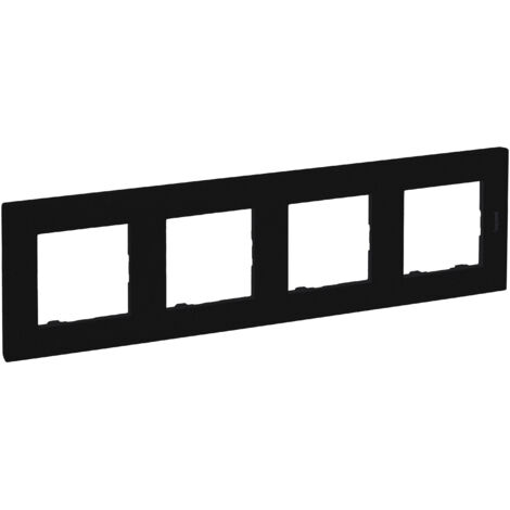 Niloé Step  Cornice 4 elementi nero opaco LEGRAND 864574