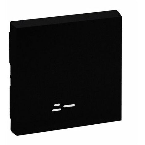 Niloé Step-Taste mit Display für Schalter und Kippschalter mattschwarz LEGRAND 864506
