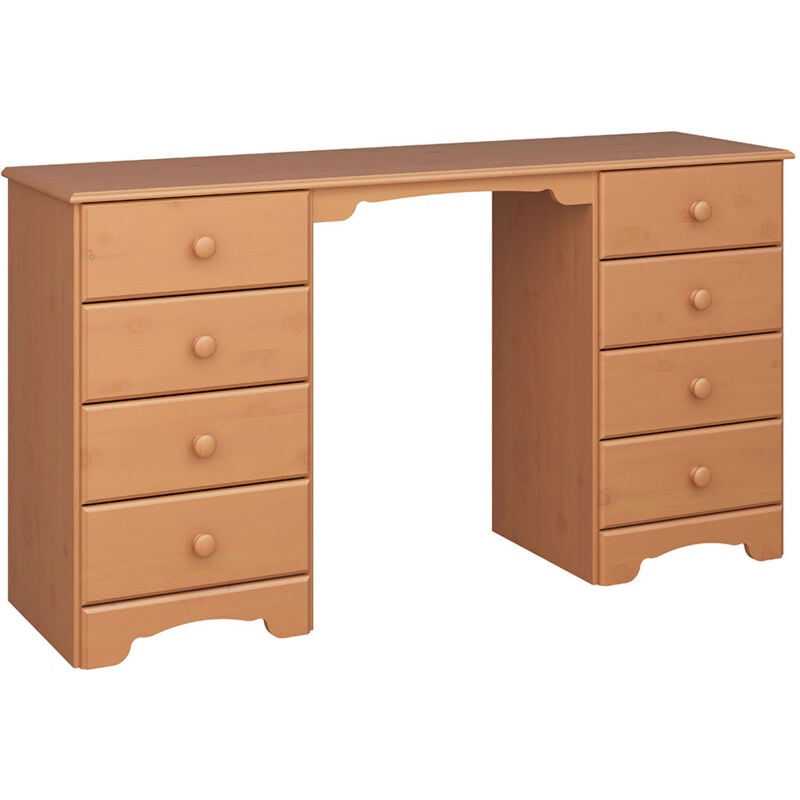 Ebuy24 - Nilon console incl. tabouret 8 tiroirs cerise décor.