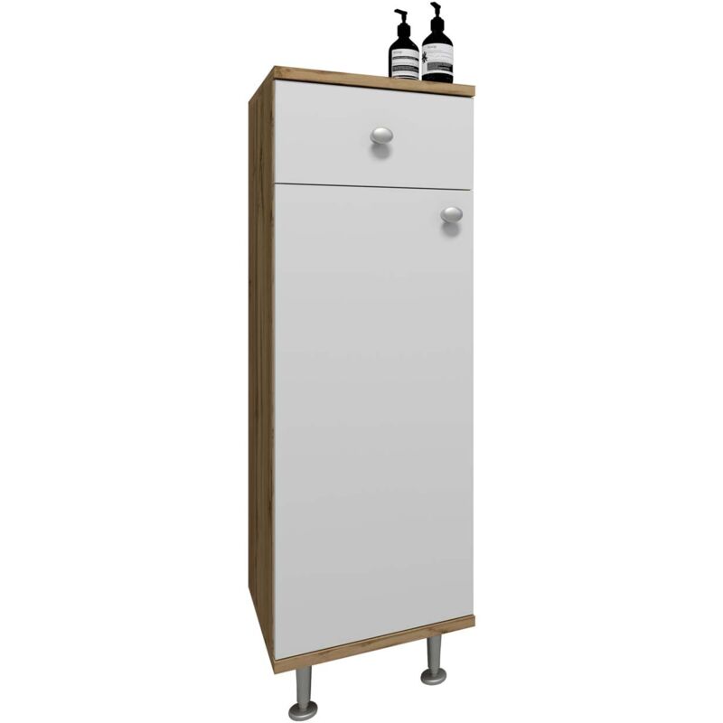 Ebuy24 Badmöbel Badschrank Schublade Nilosi