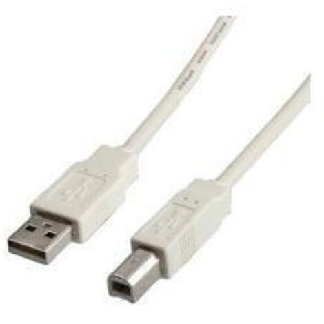 Nilox NX090301101 cavo USB USB 2.0 0,8 m USB A USB B Bianco