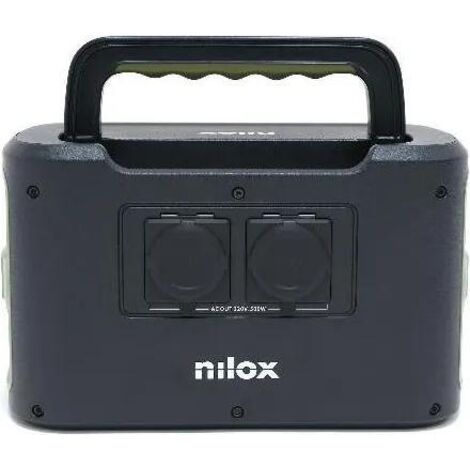 Nilox NXPS500WV1 estación de alimentación negra 500 W