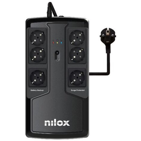 Nilox UPS OFFICE PREMIUM LI 850 VA gruppo di continuità (UPS) A linea interattiva 0,85 kVA 595 W