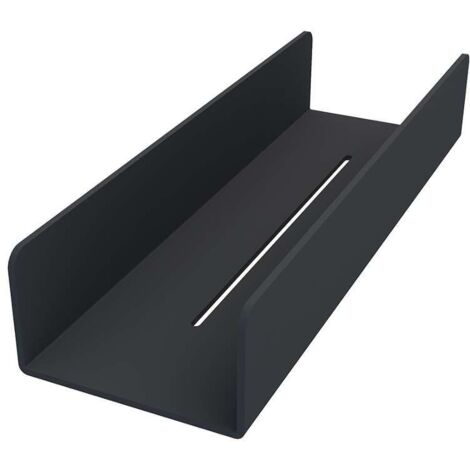 Nimco Accesorios - Estante, longitud 30 cm, negro mate 2091-J-30-90