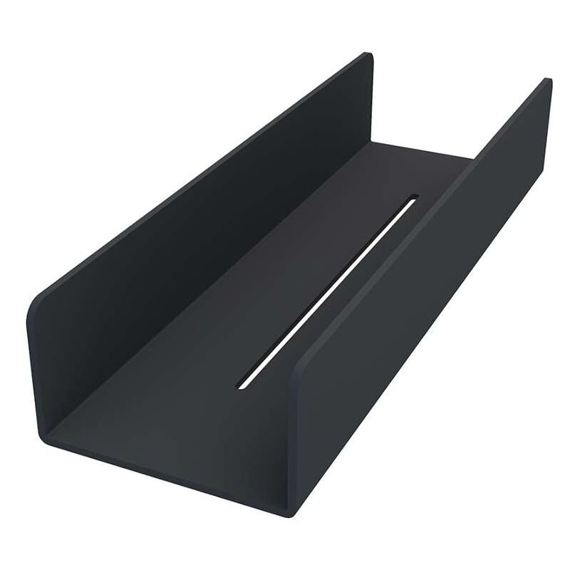 Nimco - Accessoires - Tablette, longueur 30 cm, noir mat 2091-J-30-90