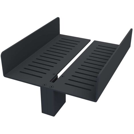 Nimco Accessori - Mensola, lunghezza 25 cm, nero opaco 2091-DH-25-90