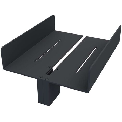 Nimco Accessori - Mensola, lunghezza 25 cm, nero opaco 2091-DJ-25-90