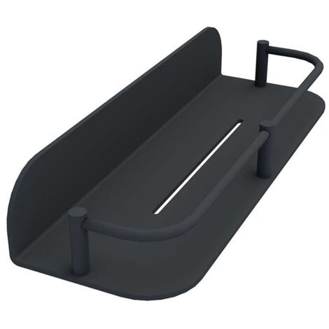 Nimco Accessori - Mensola, lunghezza 28 cm, nero opaco 2091X-30-90