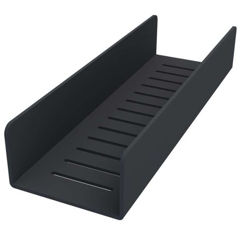 Nimco Accessori - Mensola, lunghezza 30 cm, nero opaco 2091-H-30-90