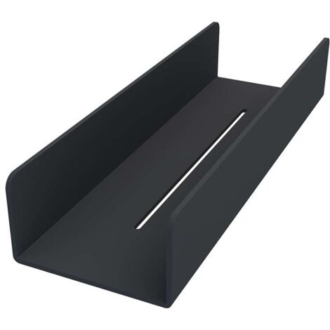 Nimco Accessori - Mensola, lunghezza 30 cm, nero opaco 2091-J-30-90