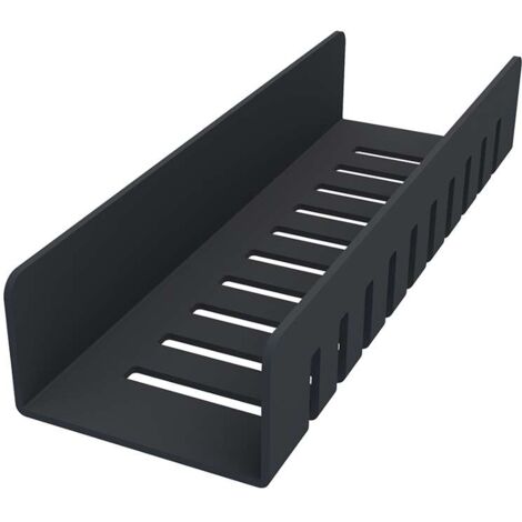 Nimco Accessori - Mensola, lunghezza 30 cm, nero opaco 2091-L-30-90