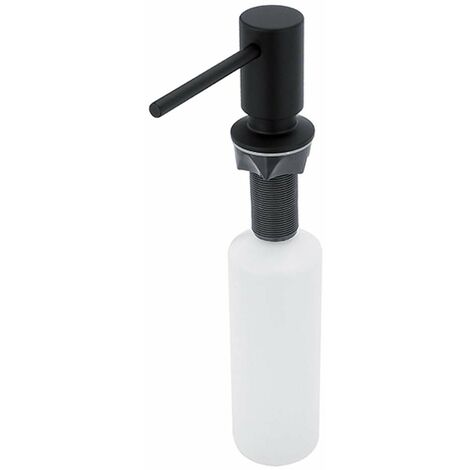 DISPENSER SAPONE E DISINFETTANTE MANI NERO OTTO CADDY - Accessori Bagno  Peragashop