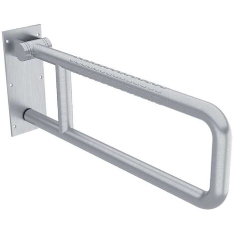 Nimco Asistent - Maniglione, lunghezza 60 cm, pieghevole, acciaio inox opaco BMS 9060-10