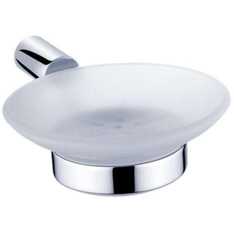 Nimco Bormo - Distributore di sapone, cromo/vetro smerigliato BR 11059C-26