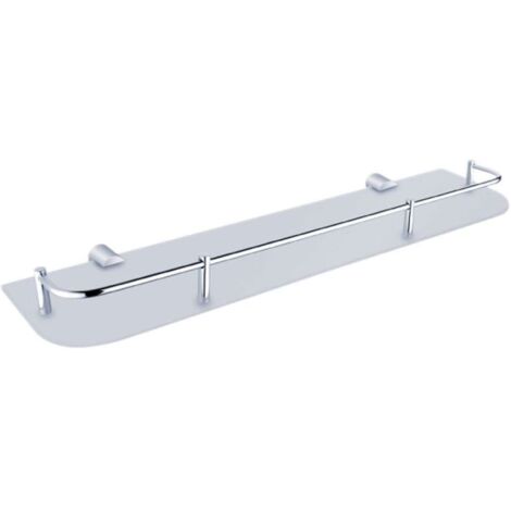 Nimco Bormo - Estante, longitud 50 cm, cristal esmerilado/cromo BR 11091AX-50-26