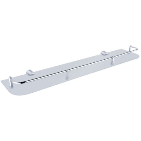 Nimco Bormo - Estante, longitud 60 cm, cristal esmerilado/cromo BR 11091AX-60-26