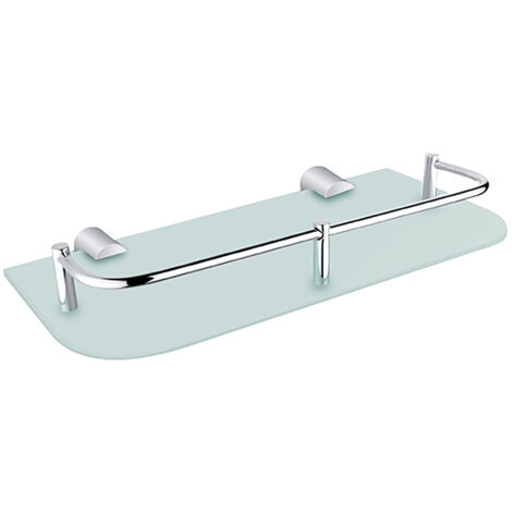 Nimco Bormo étagère de salle de bain verre mat, 30 cm BR 11091AX-30-26
