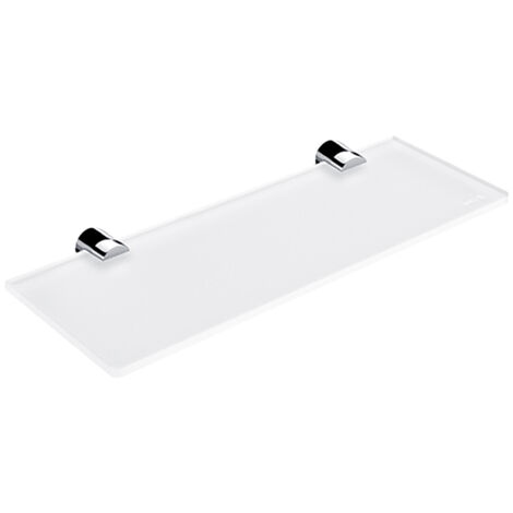 Nimco Bormo étagère de salle de bain verre mat 30 cm BR 11091B-30-26