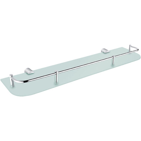 Nimco Bormo étagère de salle de bain verre mat, 50 cm BR 11091AX-50-26