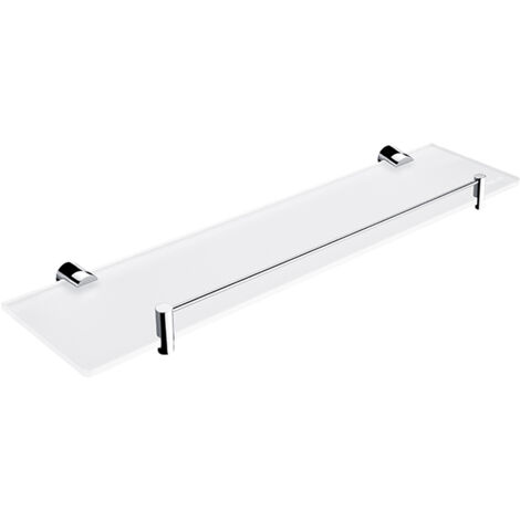 Nimco Bormo étagère de salle de bain verre mat, 50 cm BR 11091BX-50-26
