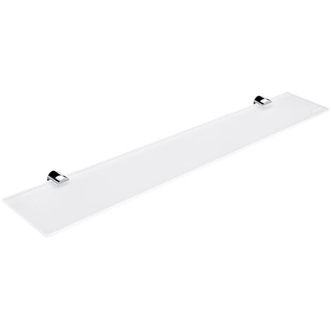 Nimco Bormo étagère de salle de bain verre mat 60 cm BR 11091B-60-26