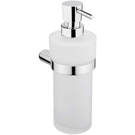 Nimco Bormo - Seifenspender mit Halter, Glas matt/Chrom BR 11031W-T-26