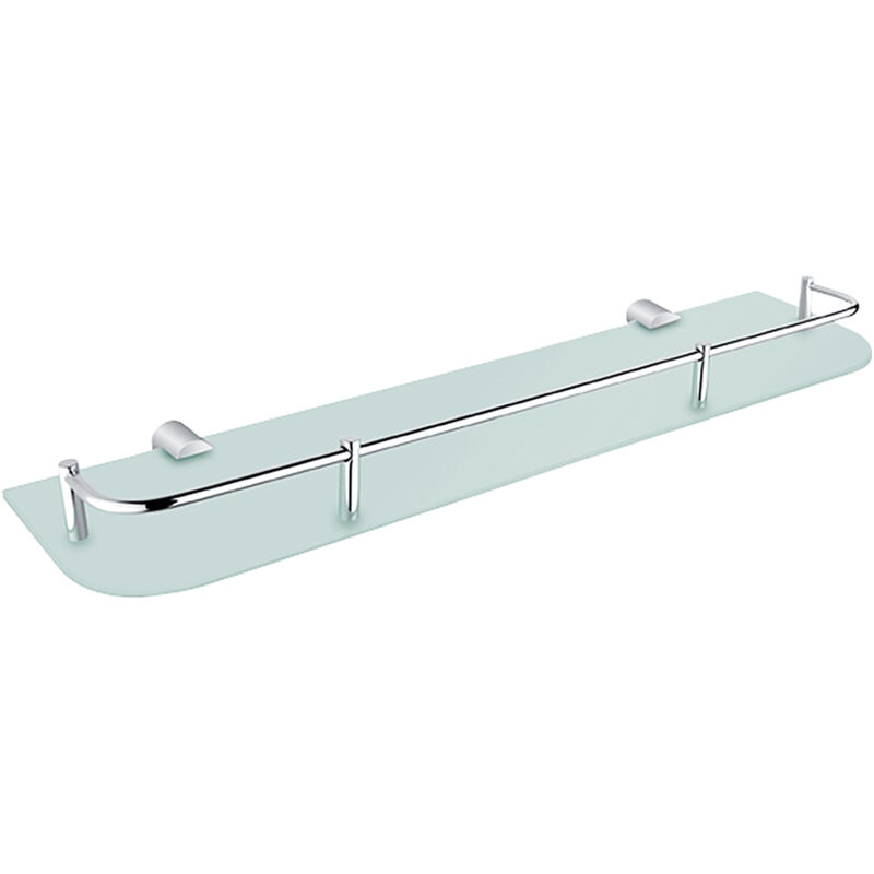 Nimco - Bormo - Tablette, longueur 50 cm, verre dépoli/chrome br 11091AX-50-26