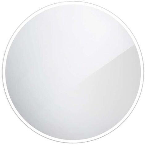 Nimco Espejos - Espejo con luz LED, 80 cm, aluminio ZP 26002R