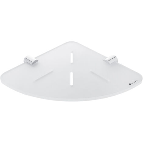 Nimco Étagère D'angle Plexiglass, Avec Chrome Fixation, BORMO BR X208-26