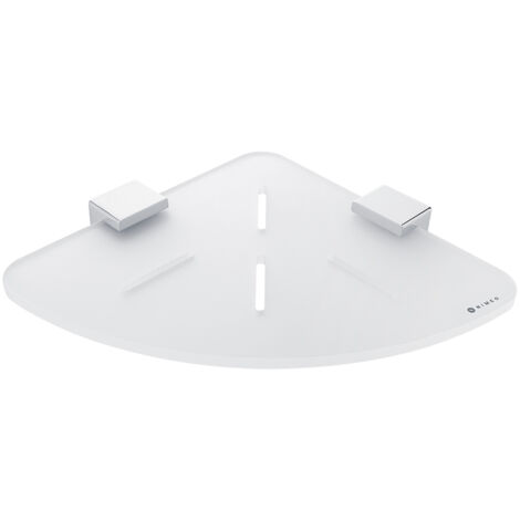 Nimco Étagère D'angle Plexiglass, Avec Chrome Fixation, Kibo Ki X208-26