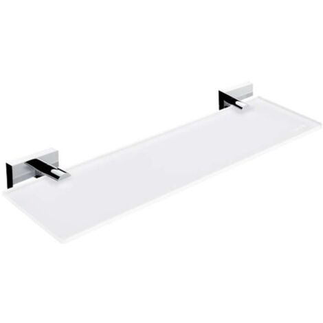Nimco Keira - Ablage, Länge 40 cm, Milchglas/Chrom KE 22091B-40-26