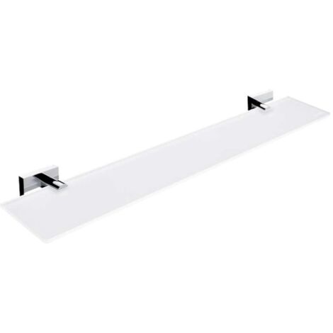 Nimco Keira - Ablagefläche, Länge 60 cm, mattiertes Glas/Chrom KE 22091B-60-26