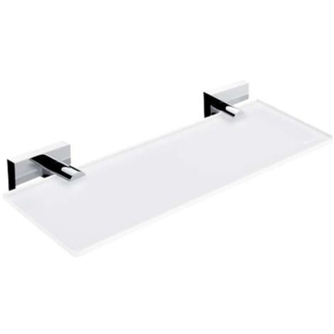 Nimco Keira - Balda, longitud 30 cm, cristal esmerilado/cromo KE 22091B-30-26