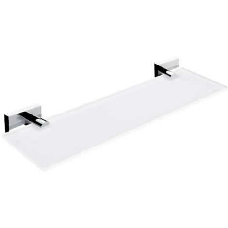 Nimco Keira - Balda, longitud 40 cm, cristal esmerilado/cromo KE 22091B-40-26
