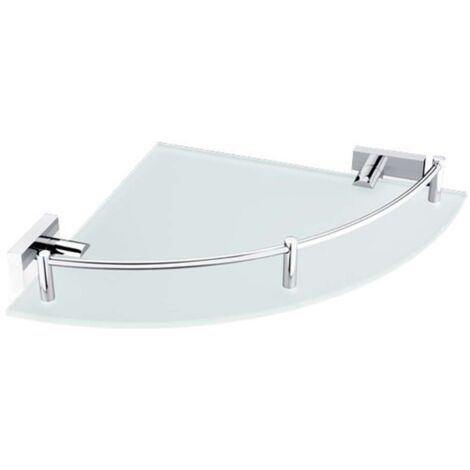 Nimco Keira - Eckablage, mattes Glas/Chrom KE 22091RA-26