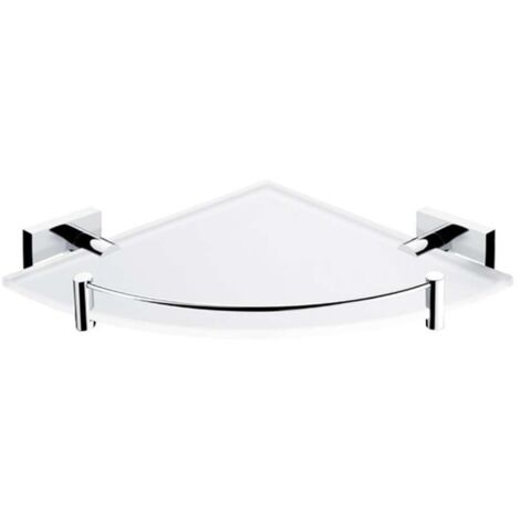 Nimco Keira - Eckablage, mattes Glas/Chrom KE 22091RBX-26