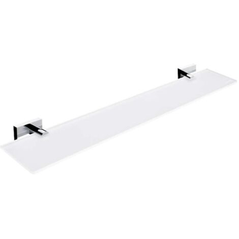 Nimco Keira - Estante, longitud 60 cm, cristal esmerilado/cromo KE 22091B-60-26