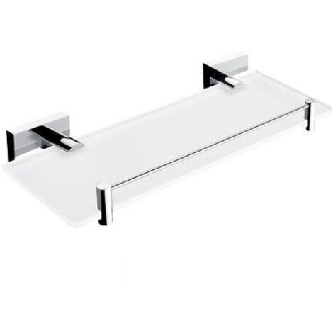 Nimco Keira - Etagère avec parc, 30 cm, verre dépoli/chrome KE 22091BX-30-26
