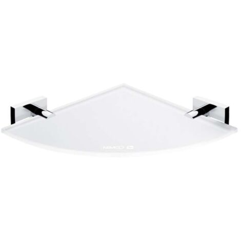 Nimco Keira - Mensola ad angolo, vetro smerigliato/cromo KE 22091RB-26
