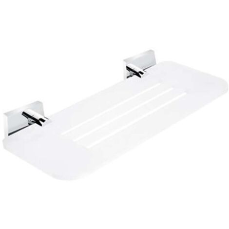 Nimco Keira - Mensola IXI, lunghezza, 30 cm, plexiglas opaco/cromo KE X330-26