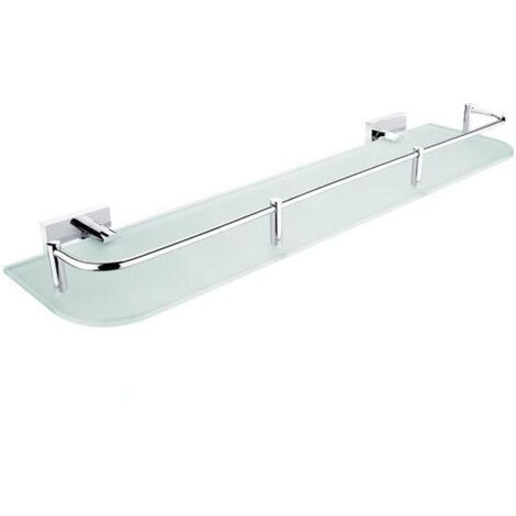 Nimco Keira - Tablette avec parc, 50 cm, verre dépoli/chrome KE 22091AX-50-26