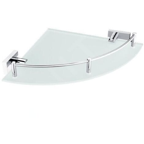 Nimco Keira - Tablette d'angle, verre dépoli/chrome KE 22091RA-26