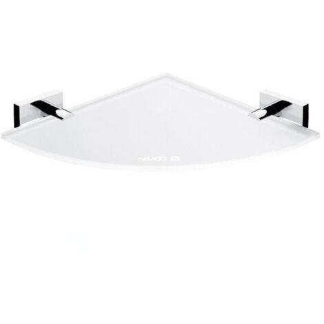 Nimco Keira - Tablette d'angle, verre dépoli/chrome KE 22091RB-26