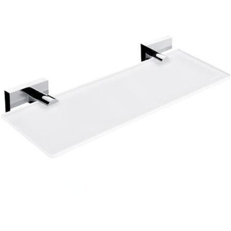 Nimco Keira - Tablette, longueur 300 mm, verre dépoli/chrome KE 22091B-30-26